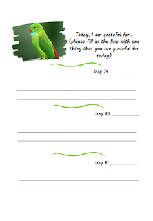 100 Days of Gratitude - For All of You Who Love the Color GREEN - Journal for Kids and Teens