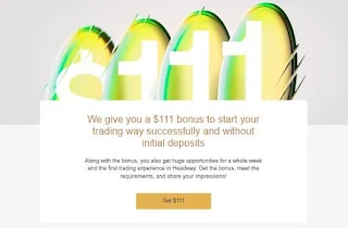 Bonus Forex Tanpa Deposit Headway $111