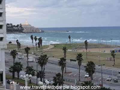 view from Dan Panorama Tel Aviv in Israel