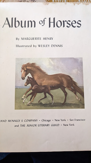 Marguerite Williams, Album of Horses, Wesley Dennis