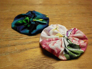 ProsperityStuff 2 Little Quilt YoYos