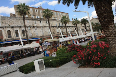 Riva and Diocletian Palace in Split