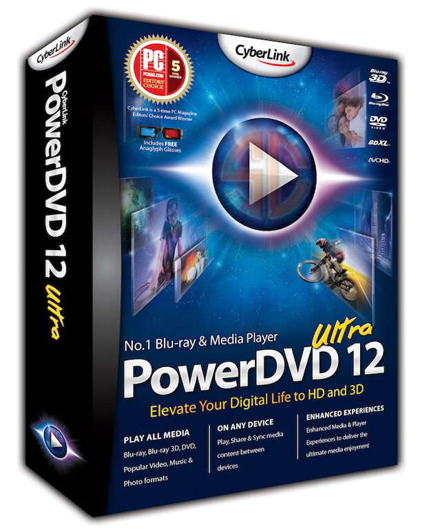 CyberLink PowerDVD Ultra 12.0.1312.54 With Crack