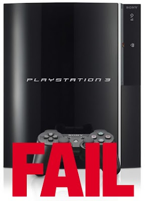 Sony PS3 Fail