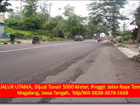 Jual Tanah Di Pinggir Jalan Raya