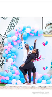 Comedian Josh2Funny shares photos from wife's baby shower as they expecting baby boy (Photos) 