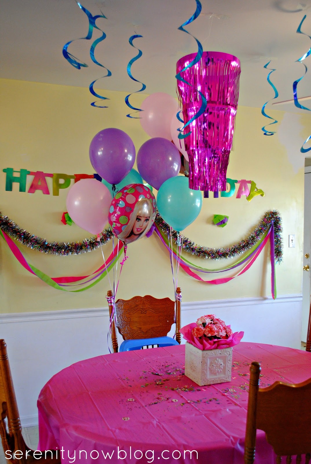 Serenity Now Throw a Barbie Birthday  Party at Home