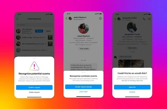 Instagram's rollout of new safety alerts aims to increase user awareness and control over potentially harmful interactions.