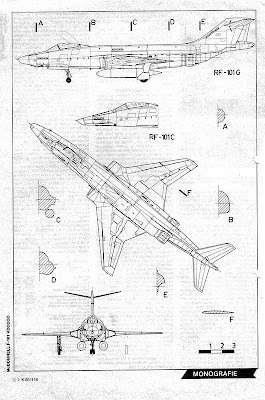 aircraft 3 view drawing 