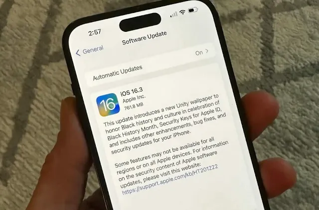 أصدرت Apple تحديث iOS 16.3 ما الجديد في التحديث المنتظر