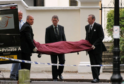 Amy Winehouse's body is removed from her home photos