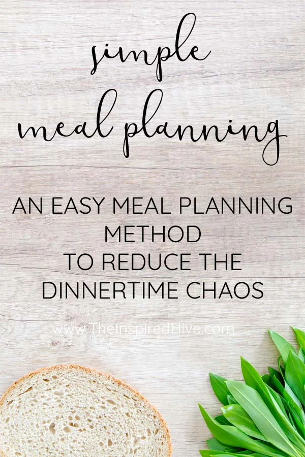 Easy meal planning menu rotation