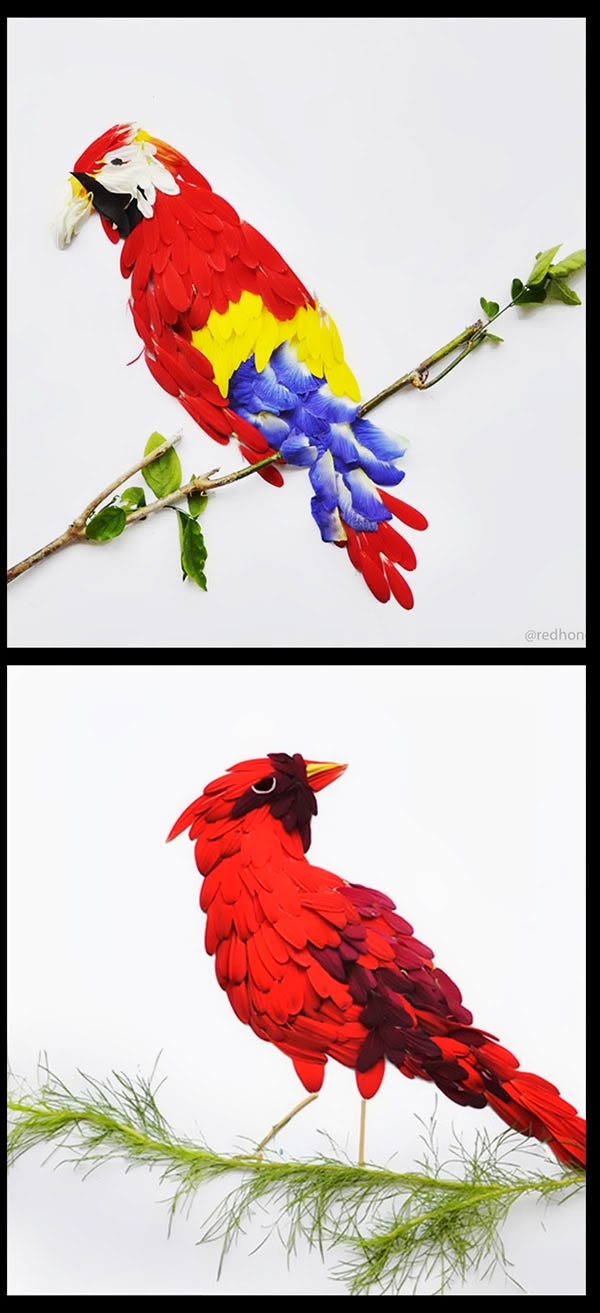 Ide 22+ Foto Lukisan Burung Dan Bunga