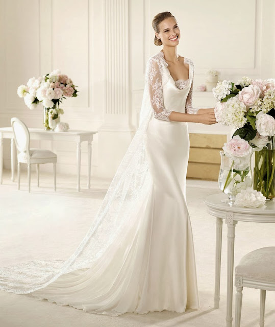 wedding dress with capes