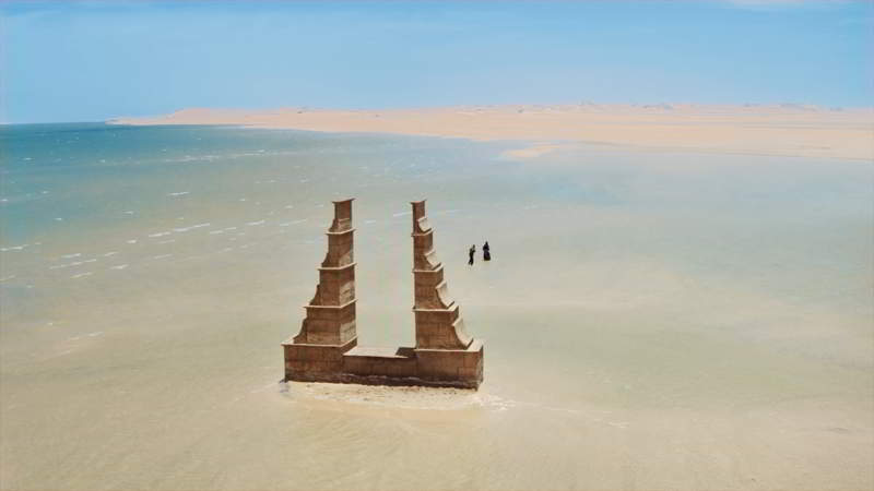 Dakhla Bay beach