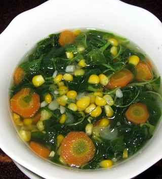 Sayur Bening Bayam