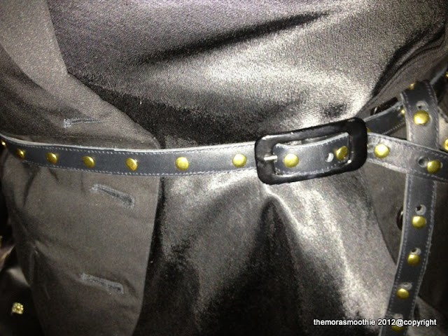 Diy belt with studs