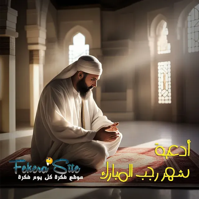 أدعية شهر رجب بالصور - Supplications for the month of Rajab with pictures