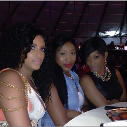 Oge Okoye, Juliet Ibrahim & Ebube Nwagbo spotted together