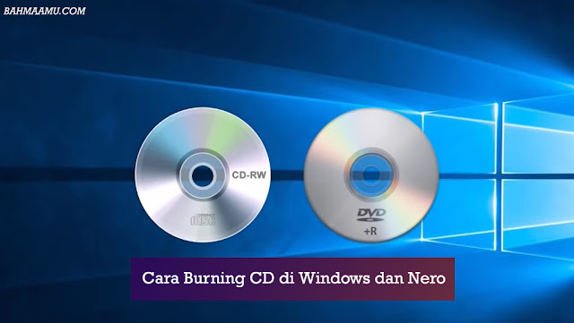 cara burning cd