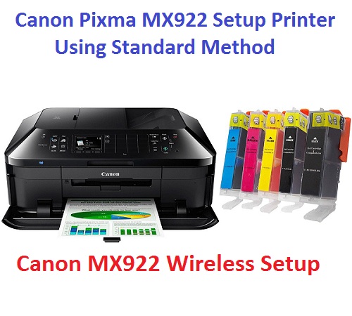 Canon Pixma MX922 Setup Printer Using Standard Method