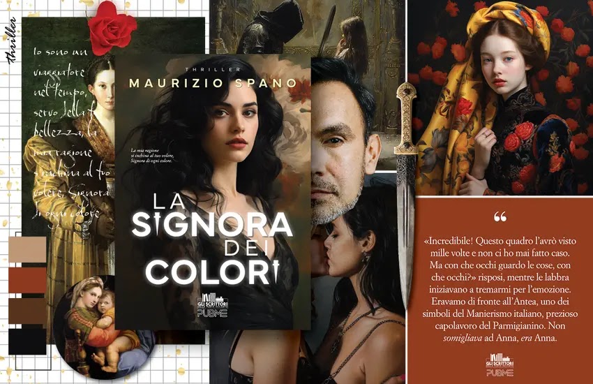 La Signora dei colori, un thriller di Maurizio Spano