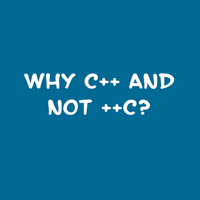 Why C++ and not ++C ?
