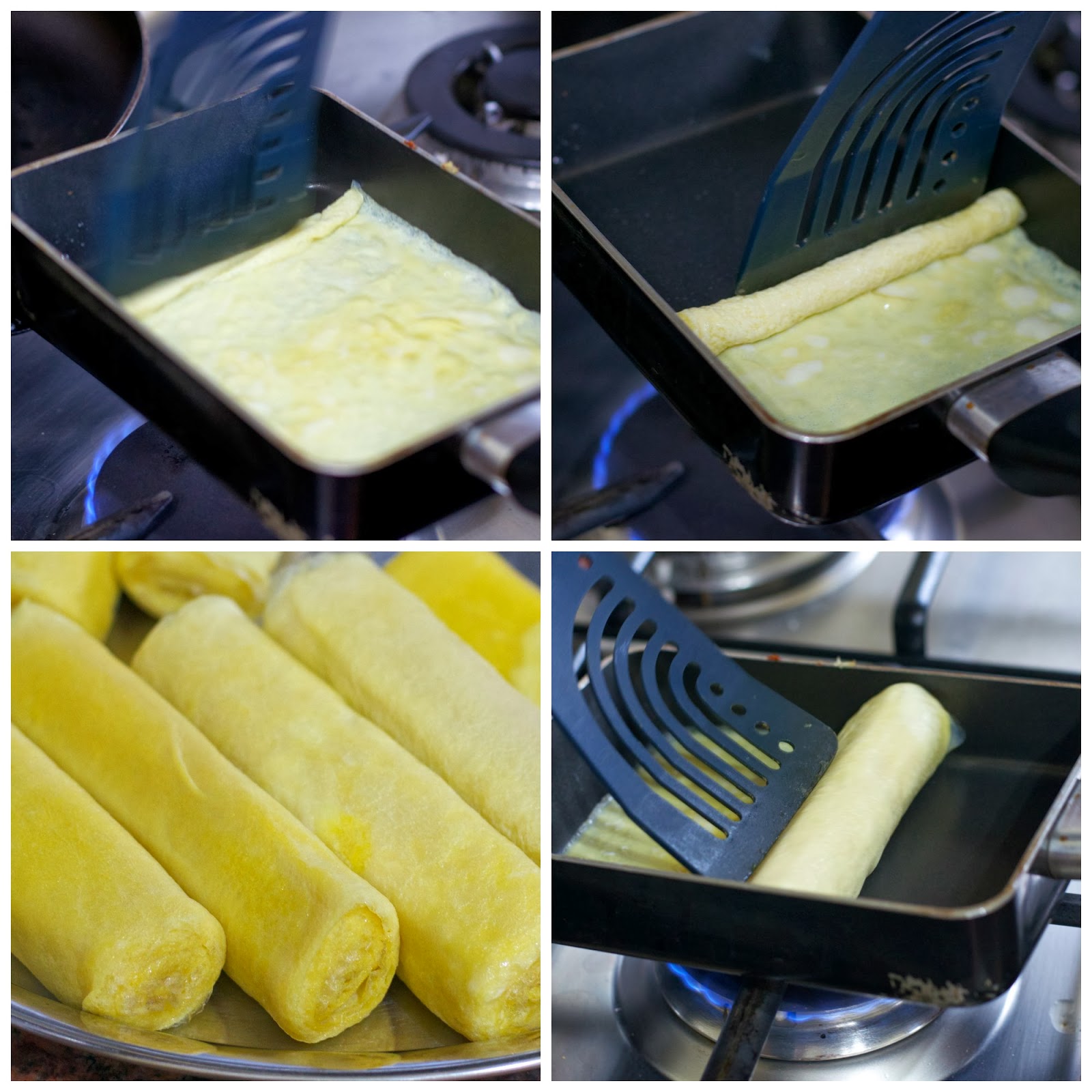 Indonesian Medan Food: Tamagoyaki (Telur Dadar Jepang ...