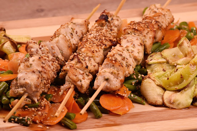 Zero-oil Chicken Kebabs Recipe