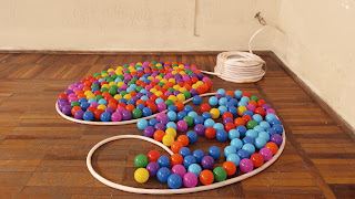 colorfull balls art