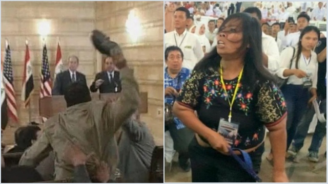 Tak Hanya Jokowi, Para Presiden Dunia Ini Juga Pernah Dilempar Sepatu