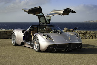 2012 Pagani Huayra has a 1350 Kg dry weight