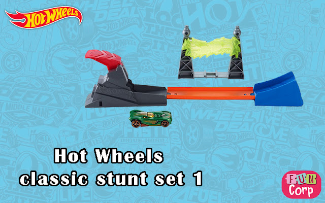    Hot Wheels classic stunt set  1: