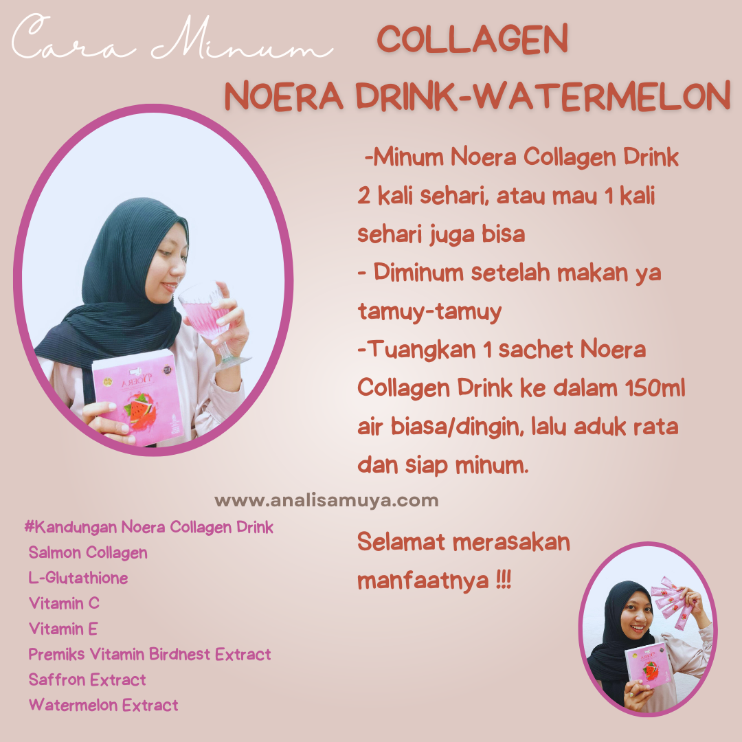 Cara Minum  Collagen Drink