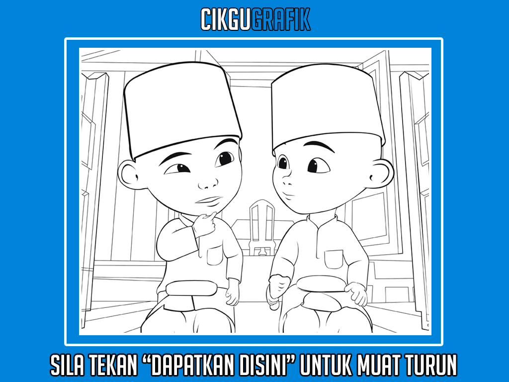 Mewarna Upin Dan Ipin  KOLEKSI GRAFIK UNTUK GURU