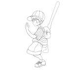 #2 Ness Coloring Page