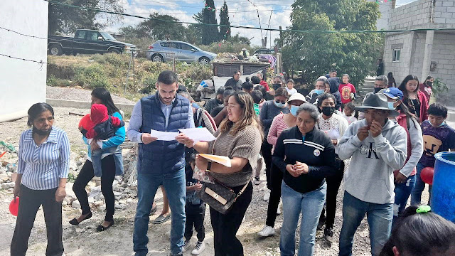 Toño López entrega viviendas en colonias del sur a través del programa “Vivienda Progresiva”