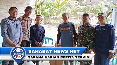 Kapolres Pinrang Kunjungan Kerja dan Berikan Bantuan Korban Bencana 