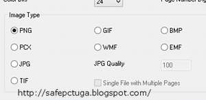 Converter PDF em imagens jpg png tif