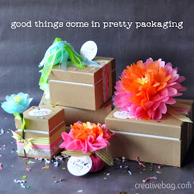 good things come in pretty packaging | Creative Bag