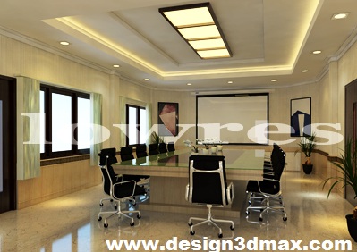 JASA INTERIOR EKSTERIOR 3D Desain interior ruang rapat 