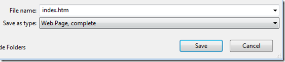 Save your web page - make sure you use the same file name as the live version
