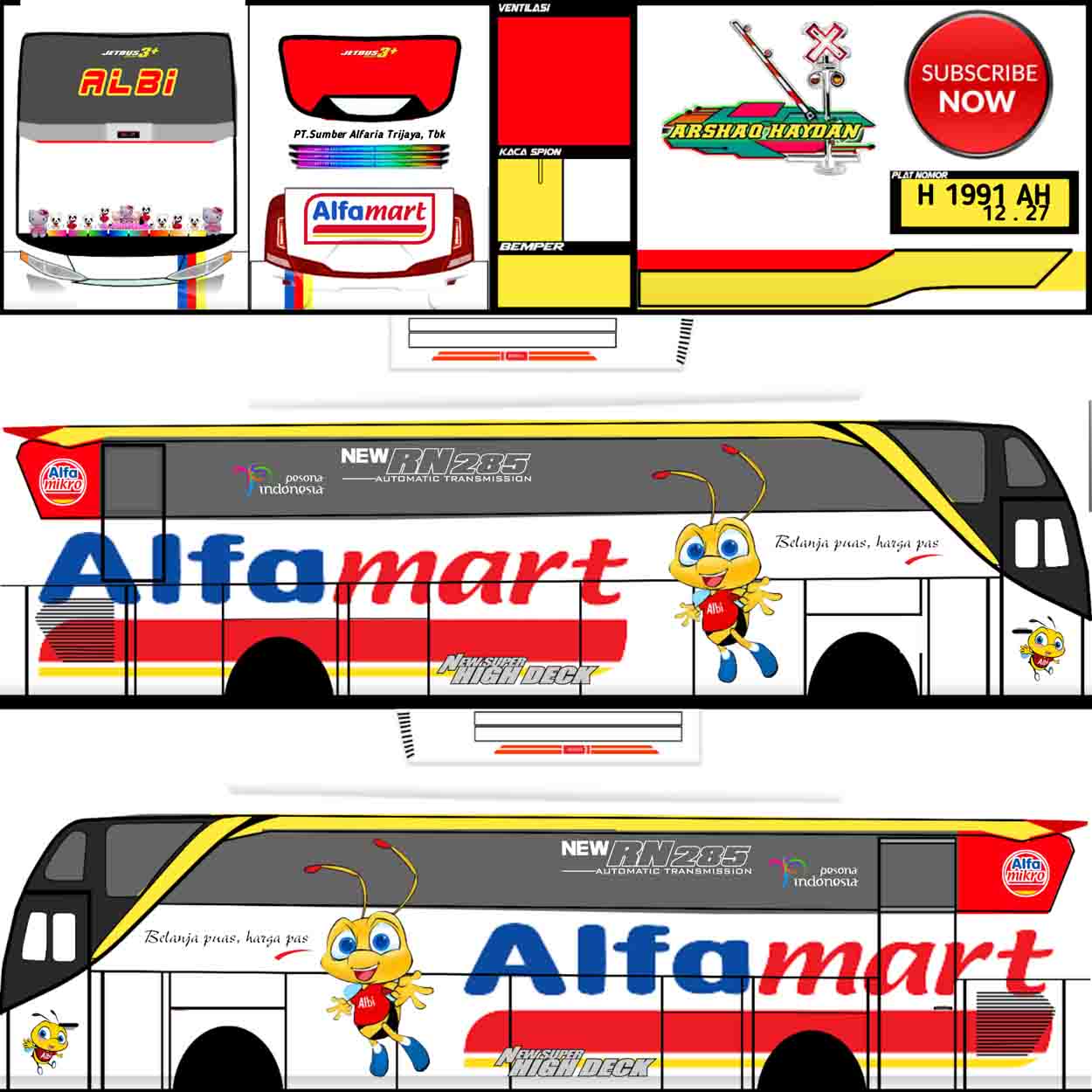 livery bussid alfamart