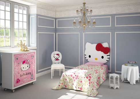 DORMITORIOS HELLO KITTY BEDROOMS via www.dormitorios.blogspot.com