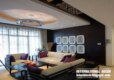 modern false ceiling design for living room, interior suspended ceilings