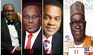Who would be Nigeria's president among these four