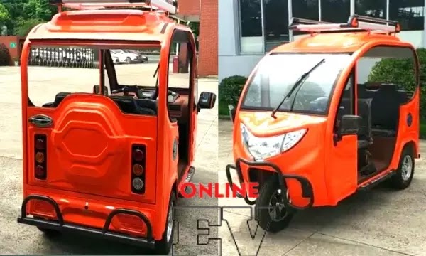 The new electric tuk tuk 2022 | Prices start from 55 thousand - M3 model.Ev
