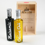 Acetum balsamic and olive oil set