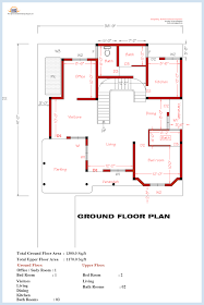 3 Bedroom House Floor Plan Design