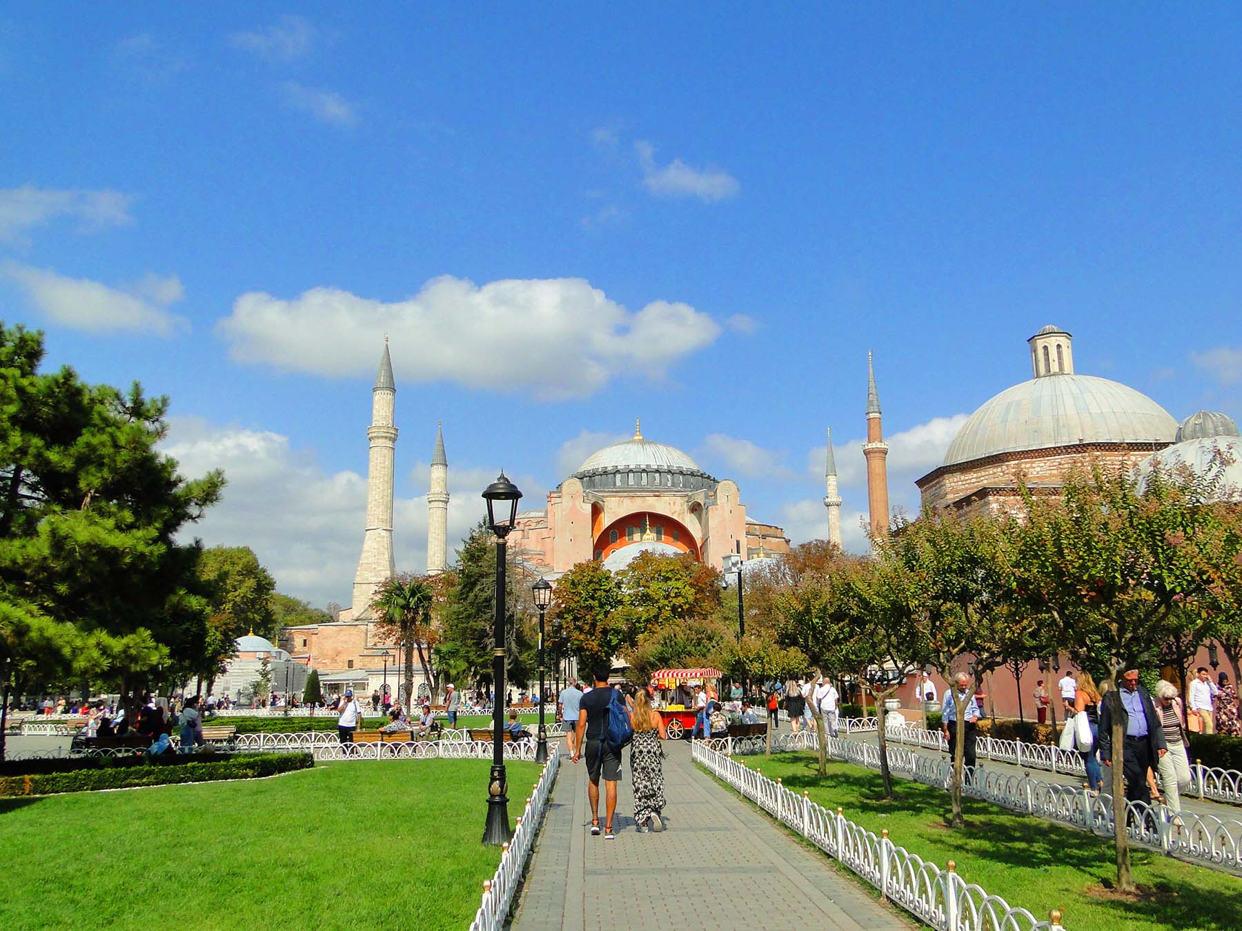 Hagia Sophia em Istambul na Turquia
